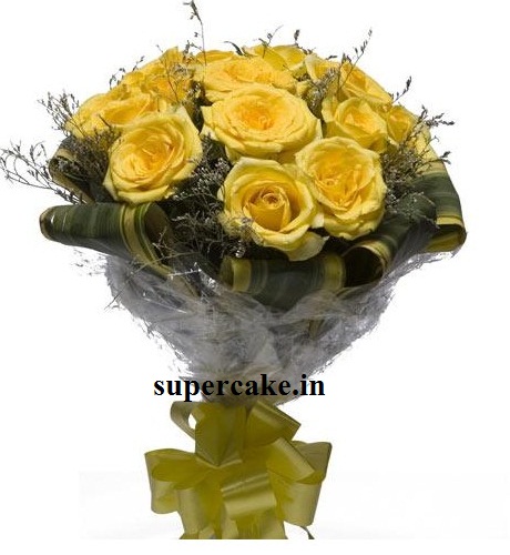10 Yellow Rose Bunch 10 Yellow Rose Bunch